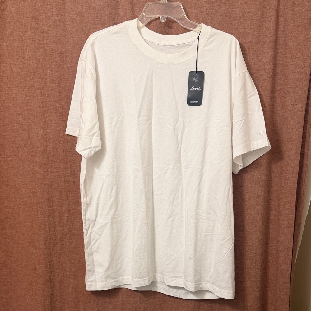 NEW allbirds Cotton Tee in Blizzard